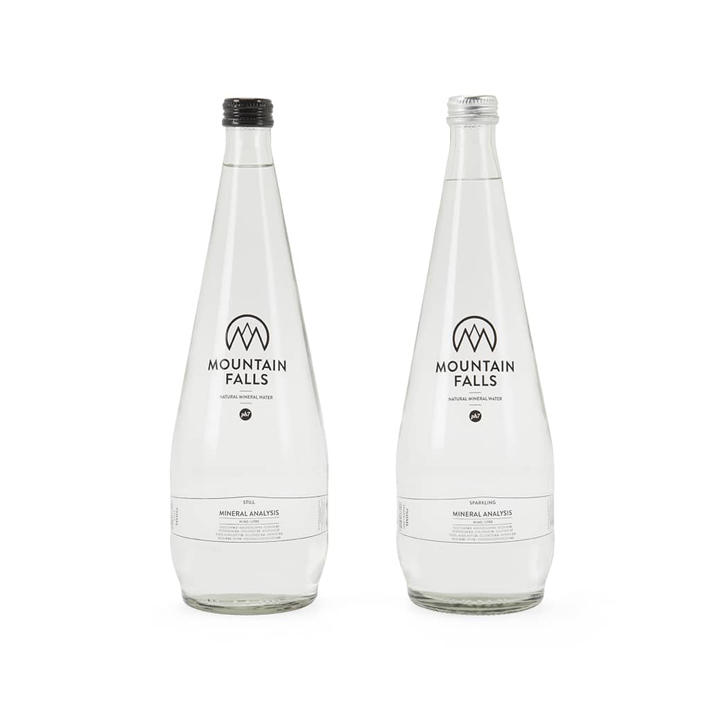 750ml Sparkling Mineral Water - Glass Bottle (Pack of 12)